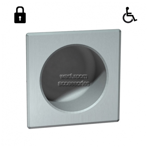 10-110 Square Toilet Roll Holder Recessed