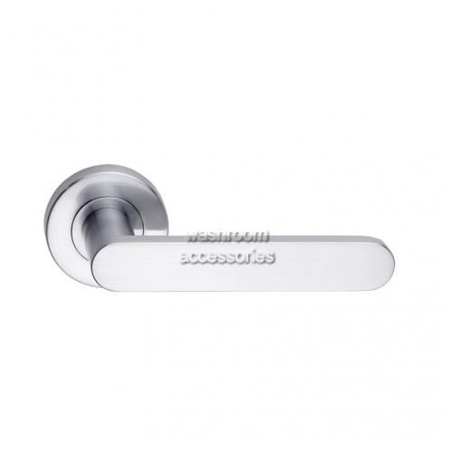 888-9 Leverset Door Handle Round Rose - LAST STOCK