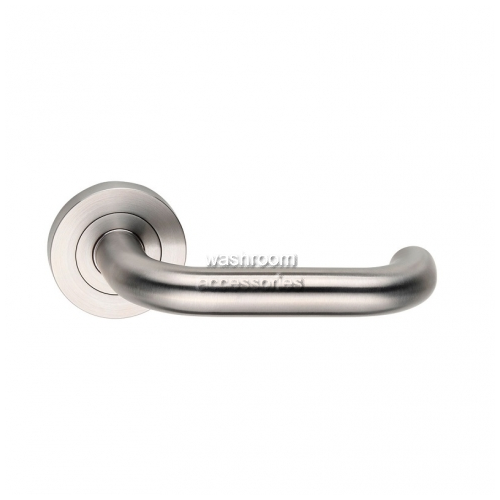 L75T-S Door Handle Round Rose Single
