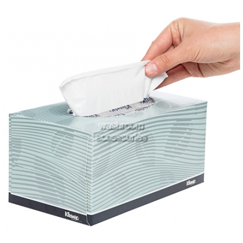 4715 Kleenex Facial Tissues Large Box 2 Ply White