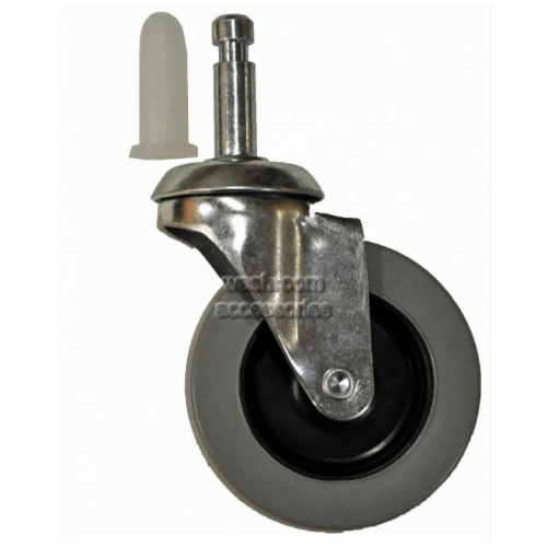 View 19095 Small Swivel Wheel for Edco Janitor Cart and Scissor Trolley details.