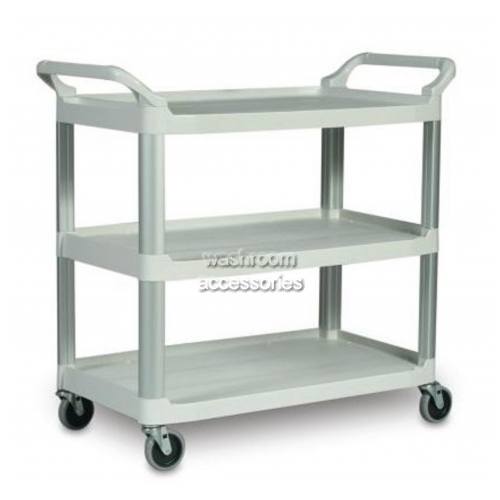 4091 Utility Cart 3 Shelf Open Sided