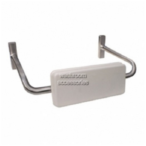 View MLR119 Toilet Backrest with White Pad details.
