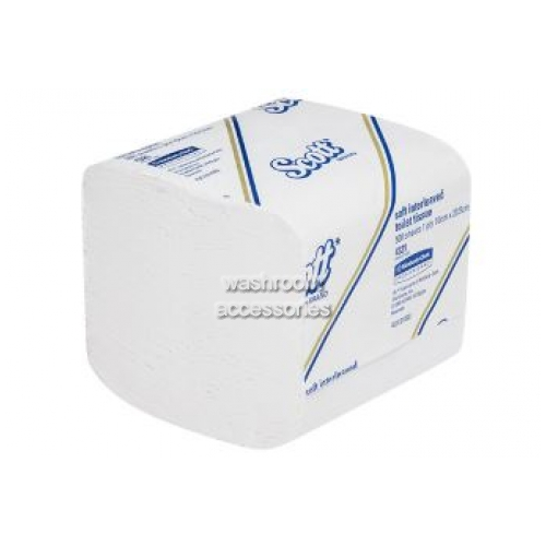 4321 Soft Interleaved Toilet Tissue Paper  500 Sheets Bulk Buy