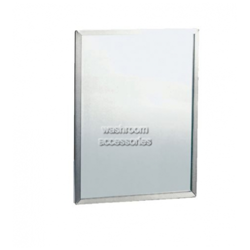 View Glass Mirror with Stainless Steel Frame - LAST STOCK details.