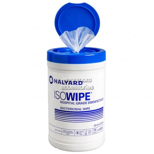 View 6835 IsoWipes Bactericidal Hospital Grade details.