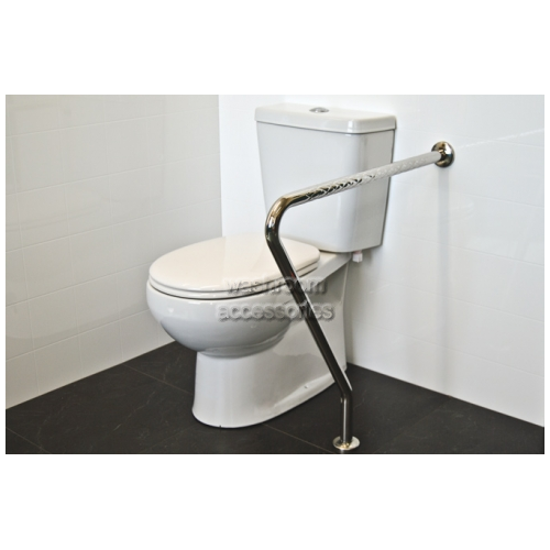 View 029 Toilet Support Rail Knurled details.