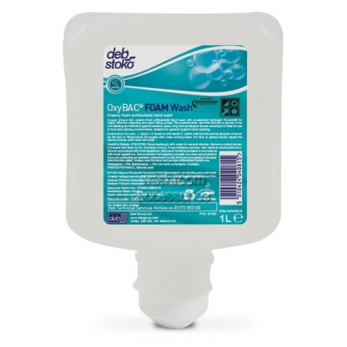 View OXY1L Foam Hand Wash Antibacterial details.