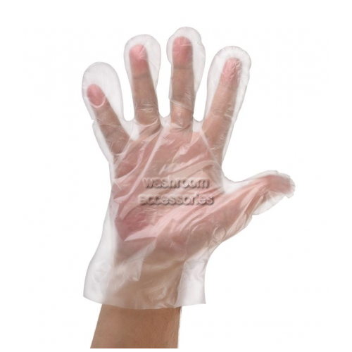 Polyethylene Food-Handling Gloves, Medium