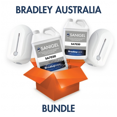 View Sanitiser Bundle Gel Sanitiser Dispensers and Gel Refill details.