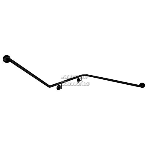 View 832-MB Corner Toilet Grab Rail 45 Degree Right Hand details.