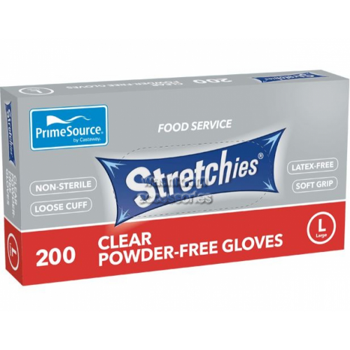View Disposable Gloves, Latex Free, Powder Free, Large details.