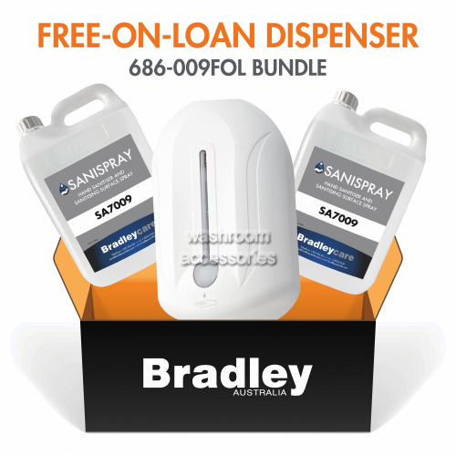 Free-On-Loan Spray Sanitiser Dispenser with Refill