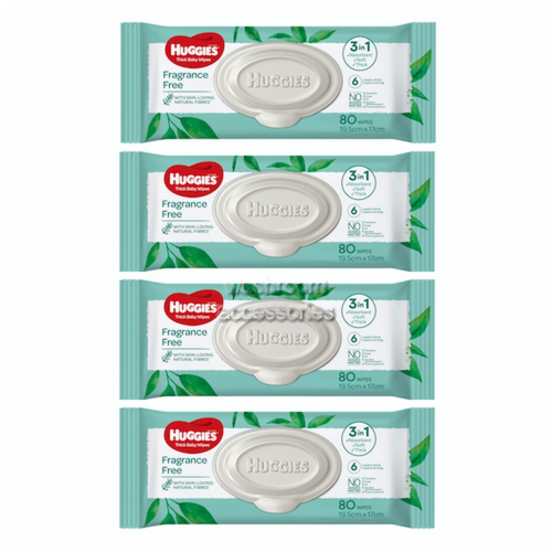 Baby Wipes On-The-Go Pack Fragrance Free