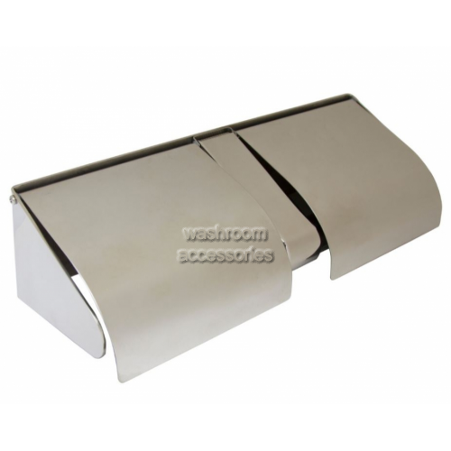 View Double Toilet Roll Holder Lockable and Hooded details.