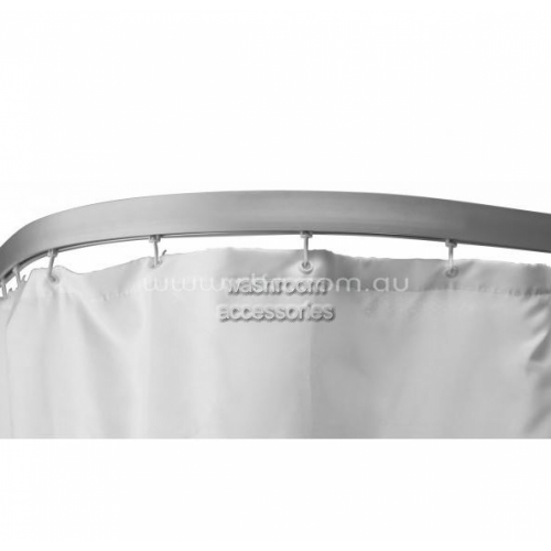 View RBA4177 Shower Curtain Taffeta White details.