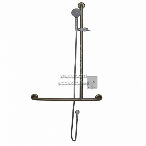 View RBA4110  Shower T-Rail with Kit details.
