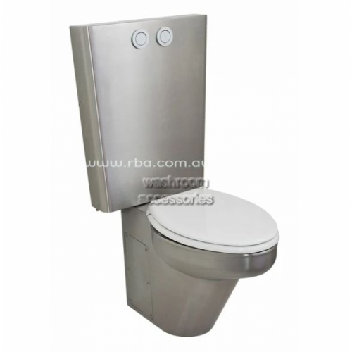 View RBA8847-156 Toilet Suite with Seat Front Fixed details.