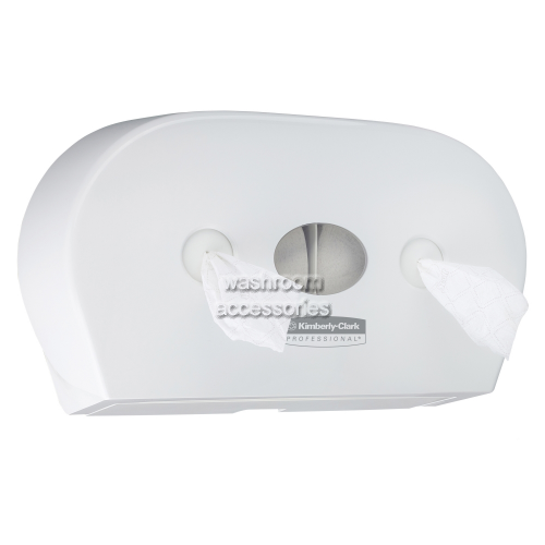 View 7186 Mini Twin Centre Pull Toilet Paper Dispenser  details.
