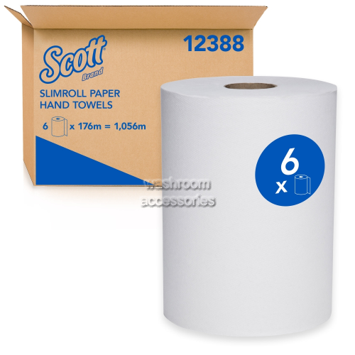 12388 Slimroll Paper Hand Towels 176m