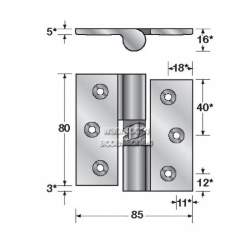 View Gravity Hinge Hold Open  details.