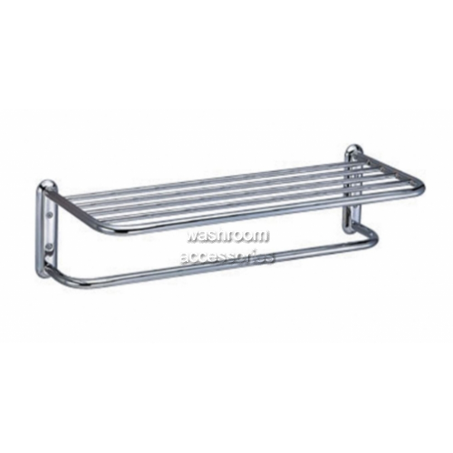View Q1044 Hotel Towel Rack with Shelf details.