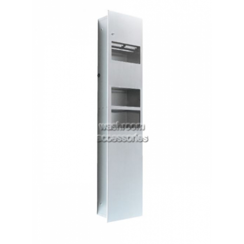View 3-in-1 Combination Paper Towel and Waste Bin Recessed  details.