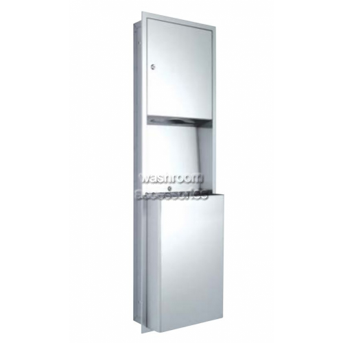 234 Combo Unit Towel Dispenser and Waste Bin 45L