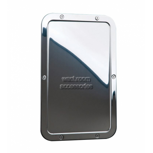 View RBA8117 Mirror with Integral Frame, Front Fixed details.