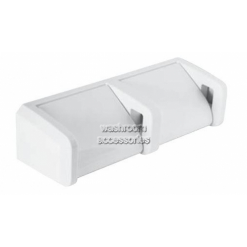 View 5244 Double Toilet Roll Holder Hooded details.