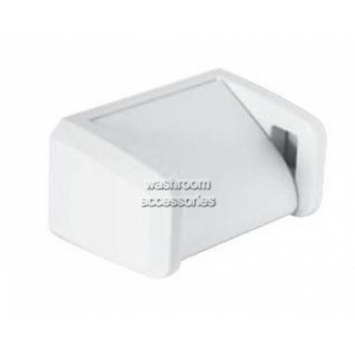 View 5044 Single Toilet Roll Holder Hooded details.