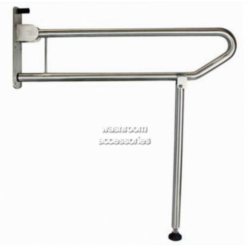 View 812-102-AT Bariatric  Drop Down Grab Rail with Leg  details.