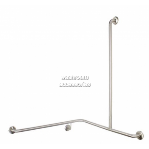 View 832-035 Shower Corner Grab Rail Left Hand details.