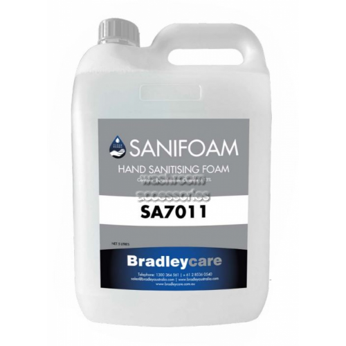 View SA7011 Sanifoam Hand Sanitiser Foam Antimicrobial details.