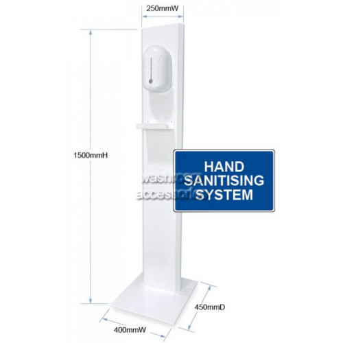 68010 Soap and Sanitiser Stand with Drip Tray - LAST STOCK
