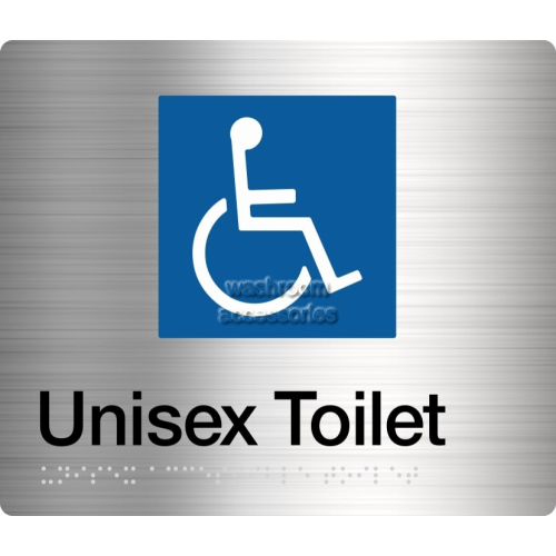 View DT Accessible Toilet Sign Braille details.