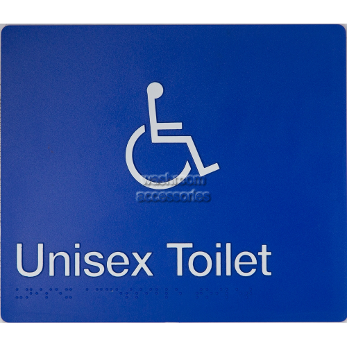 View DT Accessible Toilet Sign Braille details.