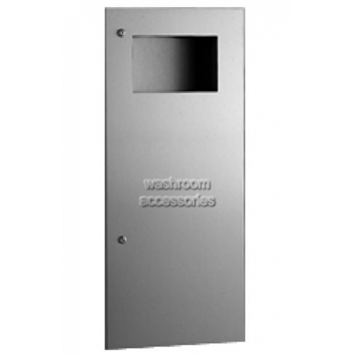 View B36703 Waste Receptacle 45L Recessed details.