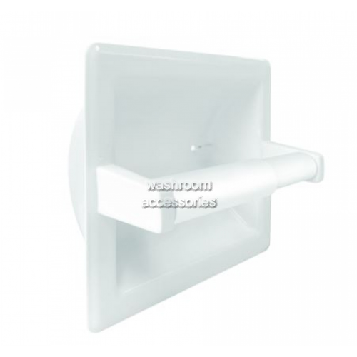 View 510 Single Toilet Roll Holder Recessed No Hood details.