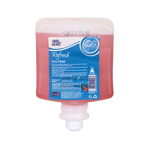 View Lightly Fragranced Gentle Rose Foam Hand Wash details.
