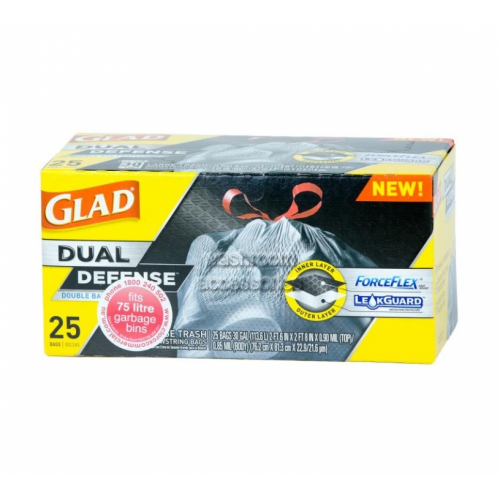 View GFFGB25 Garbage Bags Drawstring 75L details.