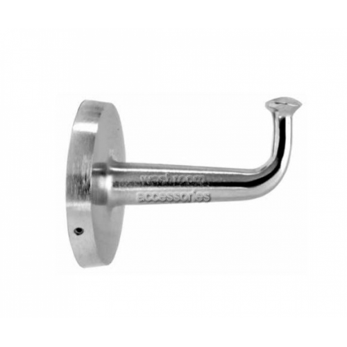 View B2116 Robe Hook (136kg) Concealed Fixings details.
