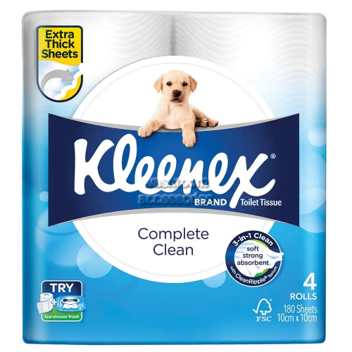 View 98130 Kleenex Toilet Tissue Paper 180 Sheets details.