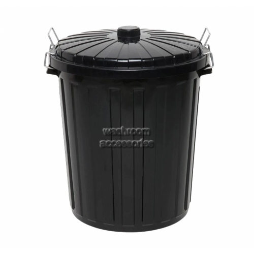 View 19198 Plastic Garbage Bin with Lid 73L details.