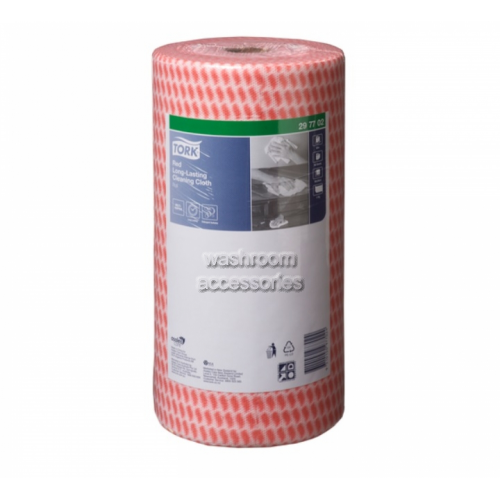 297702 Red Cloth Roll Heavy Duty