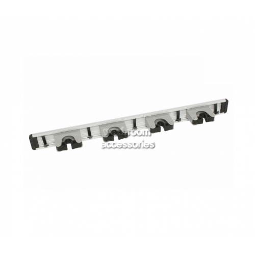 View 11800 Universal Mop and Broom Holder on Rail details.