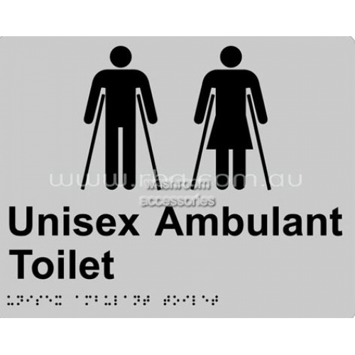View Braille Sign RBA4330 Unisex Ambulant Toilet details.