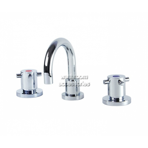 View CAPLF0001 Bench Mounted Basin Set Fixed Spout details.