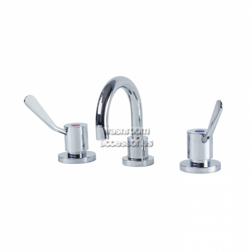 View CL10002 Bench Mounted Basin Set Swivel Spout details.