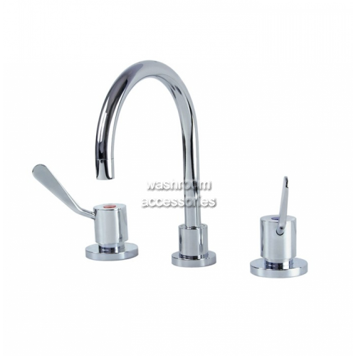 CL10005 Basin Mounted Sink Set Swivel Spout